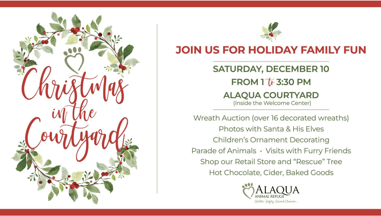 Alaqua Hosts ‘Christmas in the Courtyard’ in Freeport